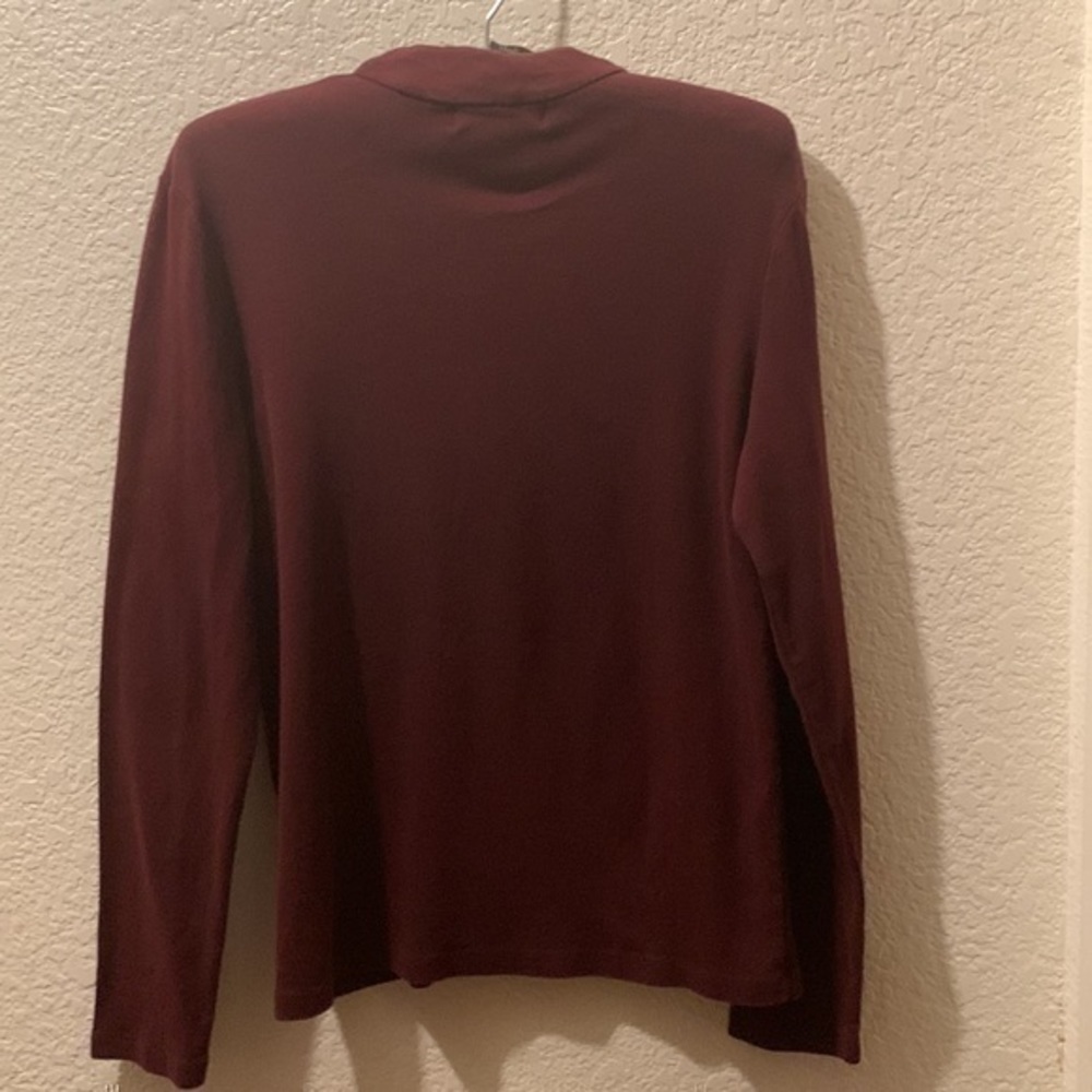 Lauren Ralph Lauren medium eggplant sweater - Picture 6 of 8